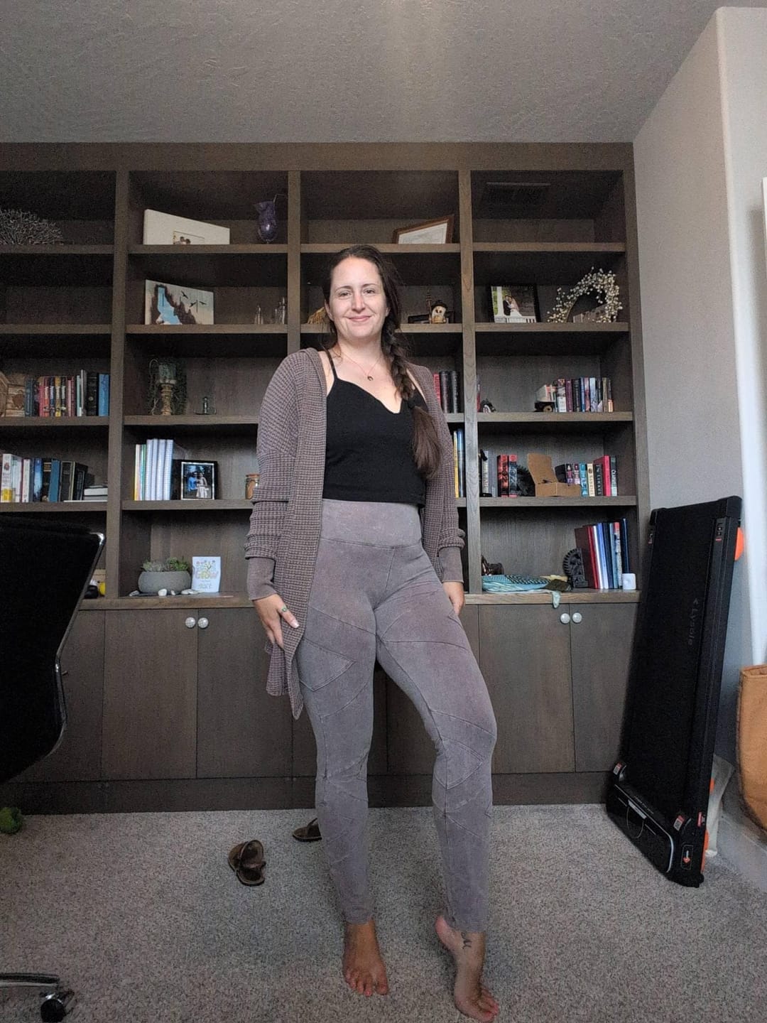 Customer photo review of NYEPI Leggings - [Stonewash]