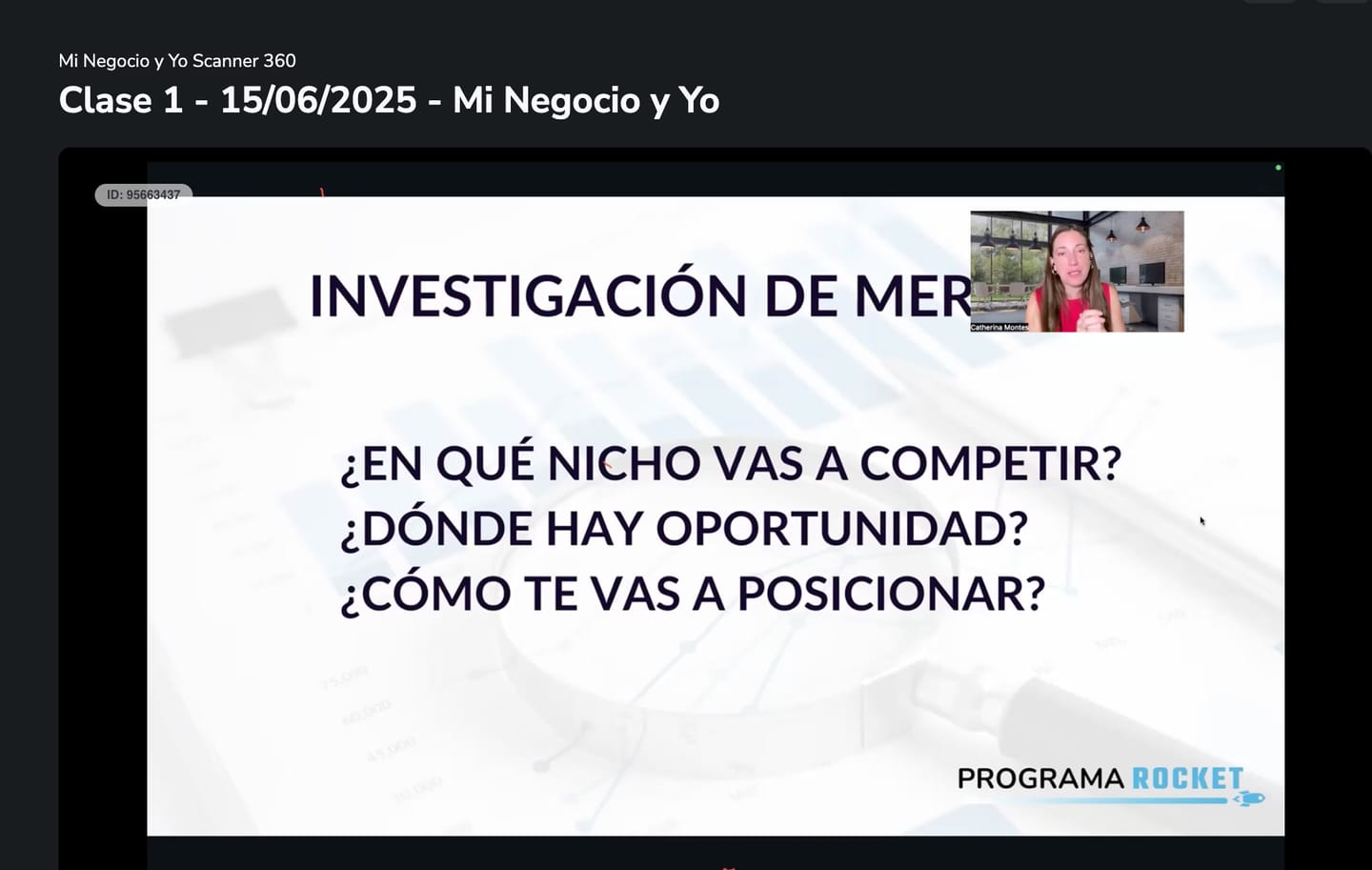 Customer photo review of Programa Rocket 🚀 Ecommerce en Shopify