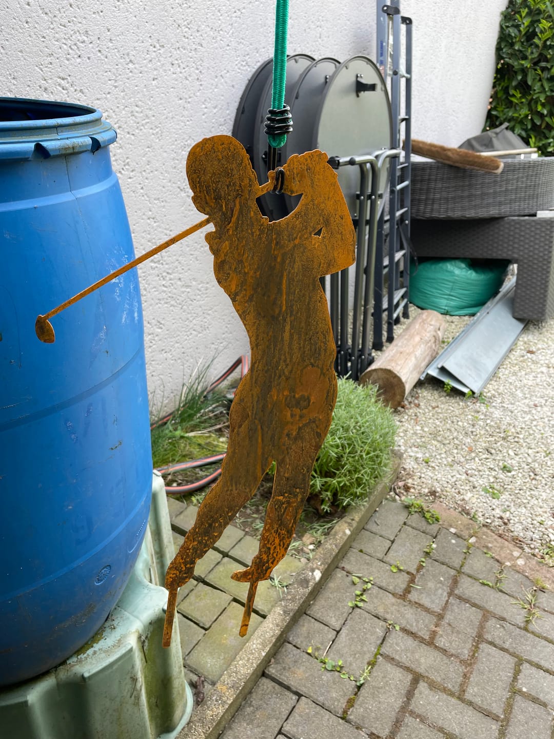 Customer photo review of Gartenstecker Golfer