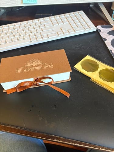 Customer photo review of 50 Golden Seal Sticker