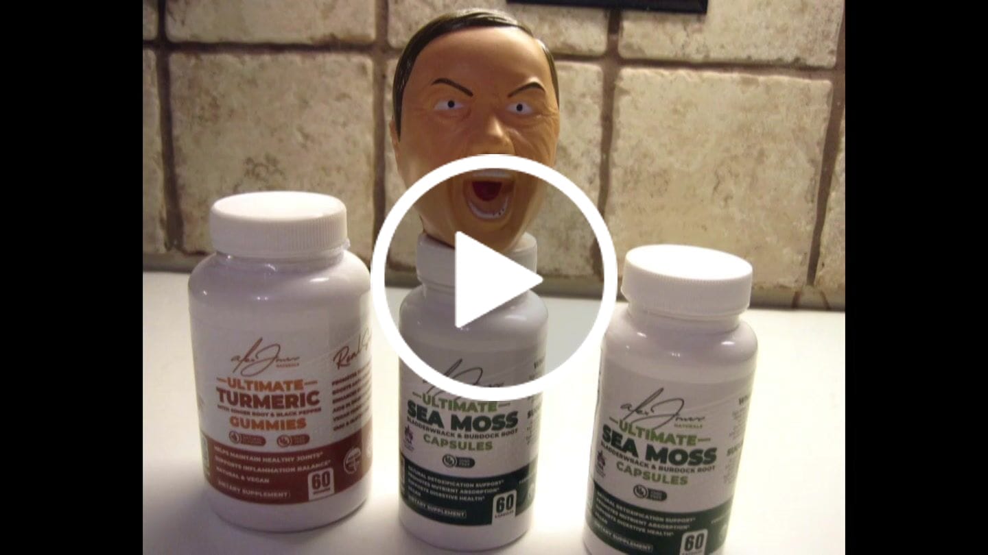 Customer video review of (3-Pack) Ultimate Seamoss Capsules With Bladderwrack & Burdock Root