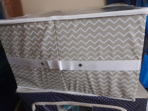 Customer photo review of Qoolish 16-Pair Shoe Storage Organizer - Clear, Foldable, Space-Saving Shoe Cubby with Bottom Support