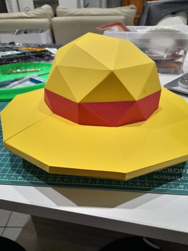 Customer photo review of Patrons Chapeau de paille de Luffy
