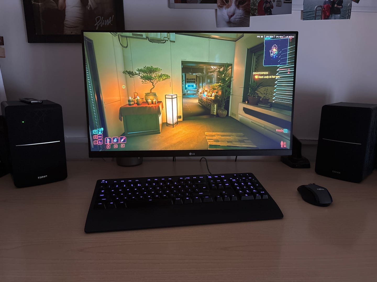 Customer photo review of R1280DBs Active Bluetooth Bookshelf Speakers