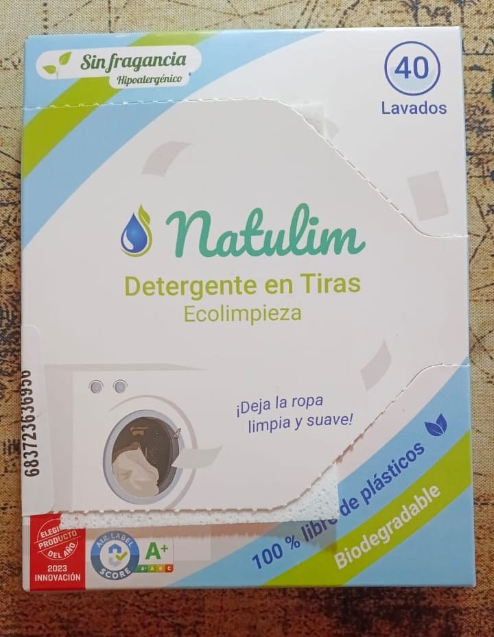 Customer photo review of Eco-Tiras de lavar Natulim - 40 lavados