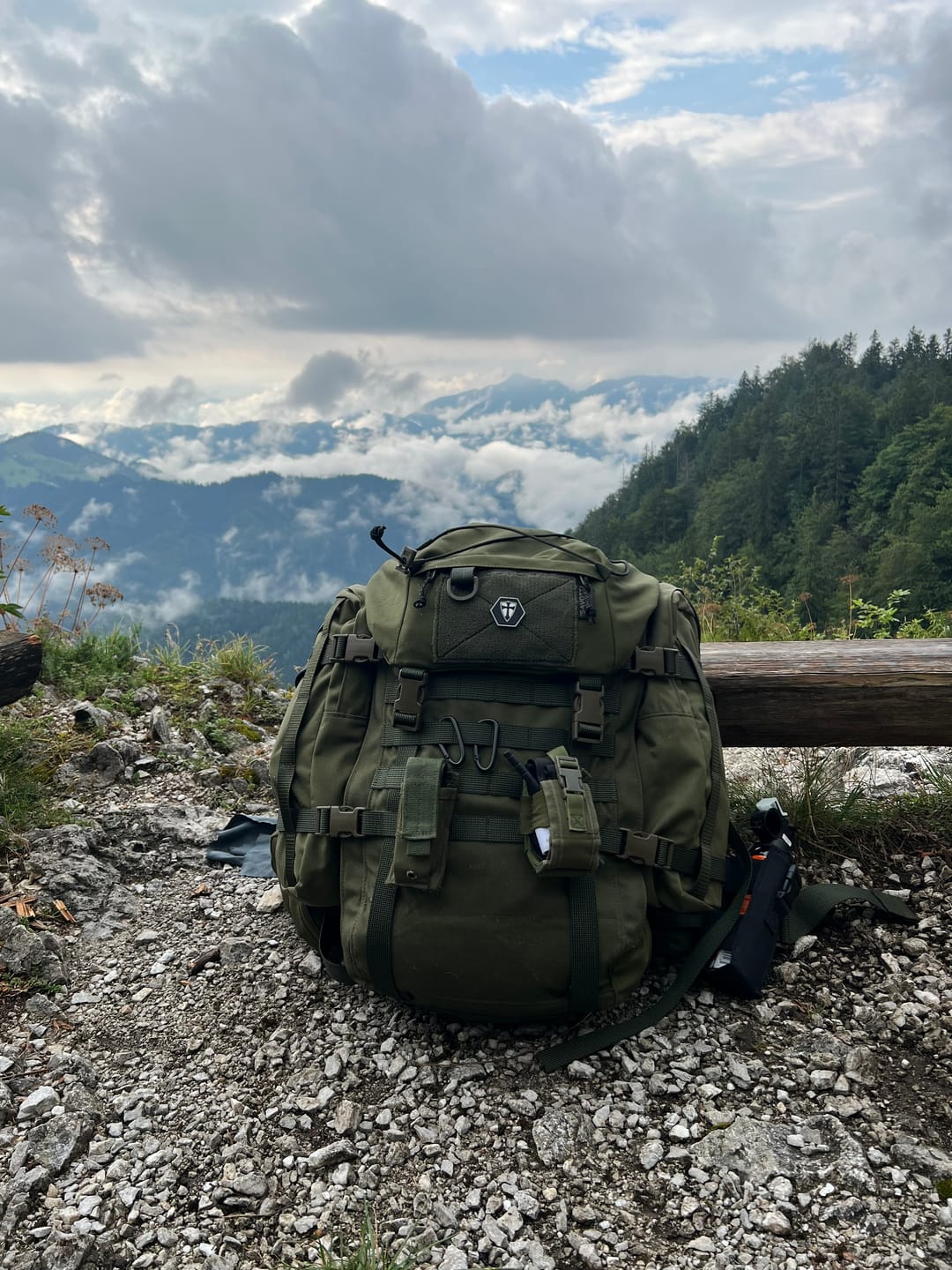 Customer photo review of Kantamus 40L backpack