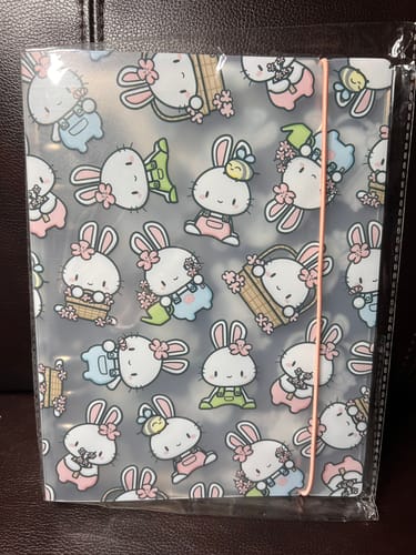 Customer photo review of Spring Blossoms Sticker Storage Binder (S size)