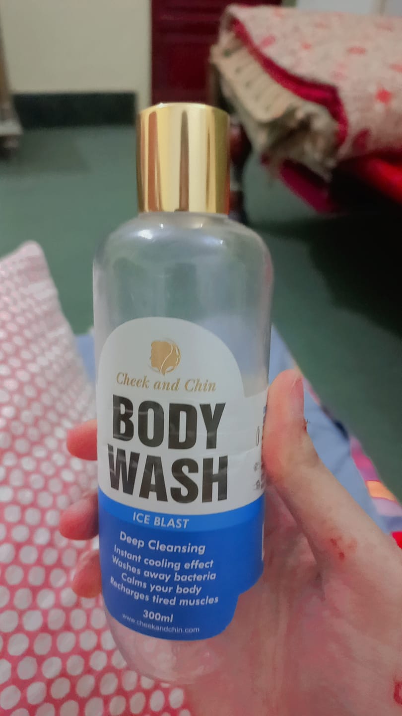 Customer photo review of Ice Cool Body Wash