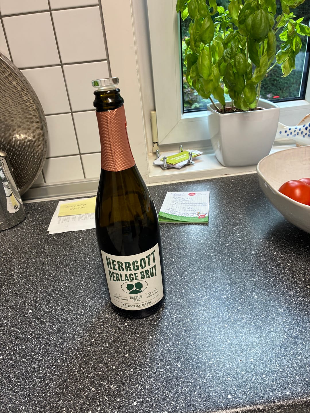 Customer photo review of HerrGott - Perlage Brut