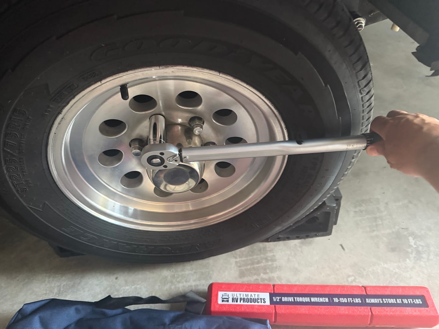 Customer photo review of AIR GEAR Tire Changing Kit