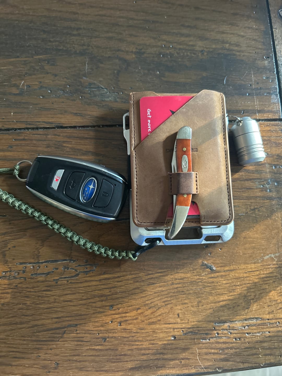 Customer photo review of M1 MAVERICK™ 4 POCKET BIFOLD LEATHER