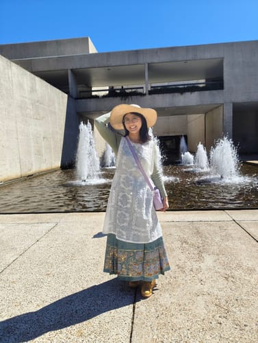 Customer photo review of Ye Can 野餐 Picnic Modernized Ming Dynasty Lace Liling Duijin Shirt & Bijia Vest