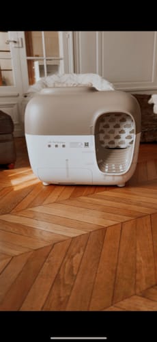 Customer photo review of Self-Cleaning Litter Box