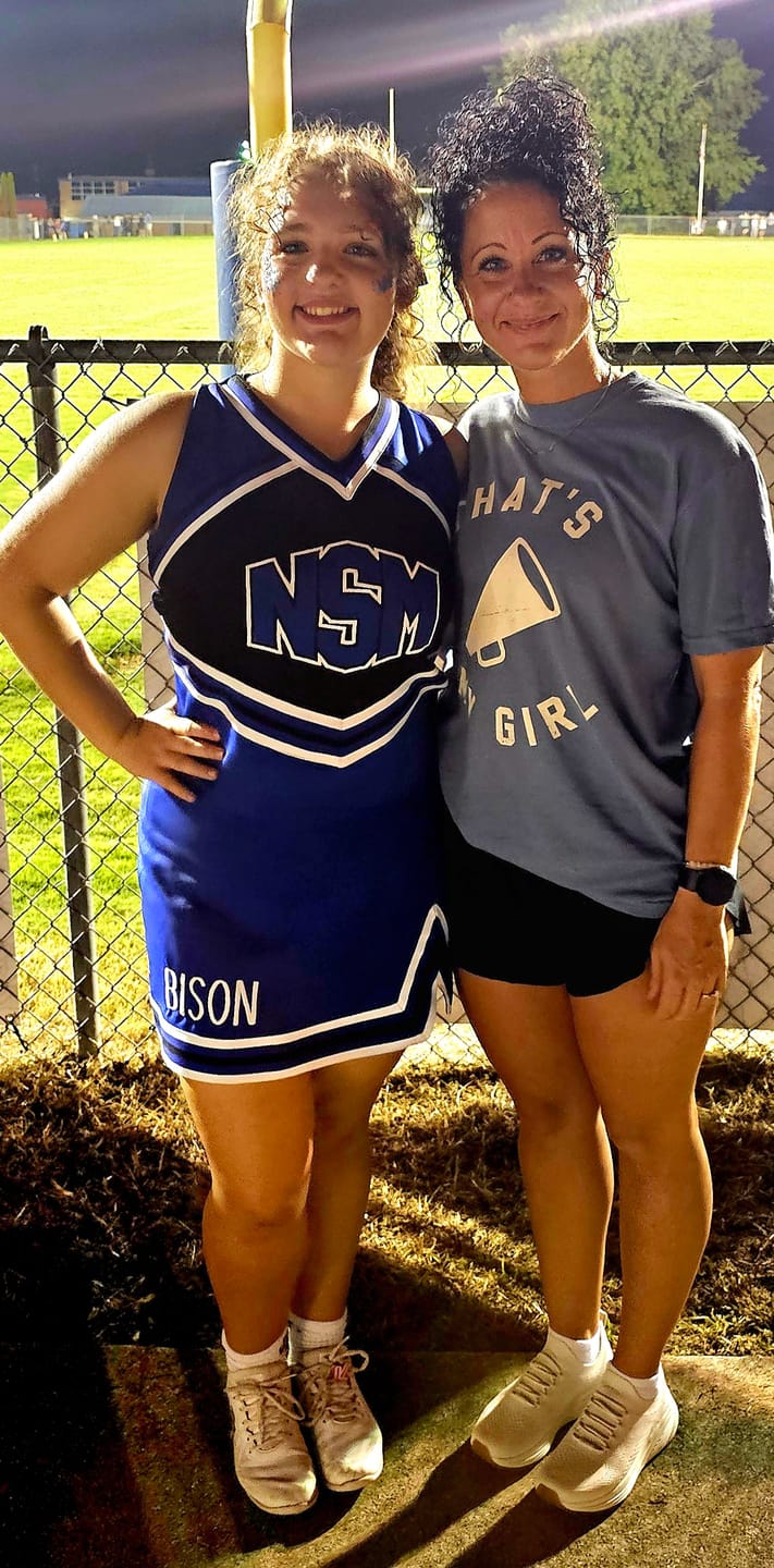 Customer photo review of That's My Girl Cheerleading