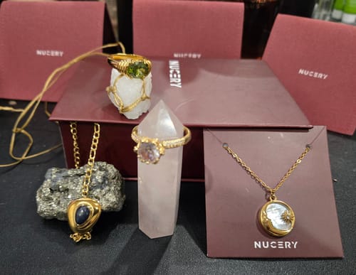 Customer photo review of Celeste Necklace
