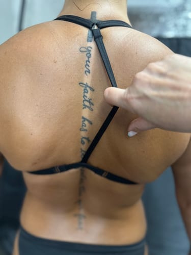 Customer photo review of Senza Sole - Hydration Spray