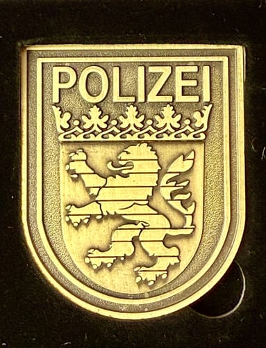 Customer photo review of Polizei Deutschland Wappen Coins