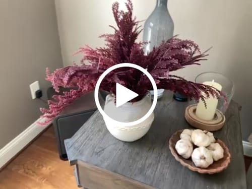 Customer video review of Willow Link Ceramic Vase with Handles