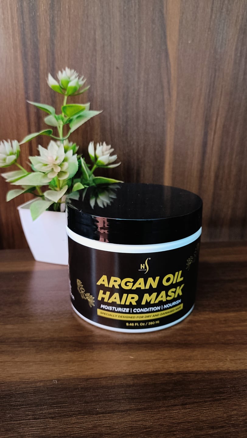 Customer photo review of Argan Oil Hair Mask