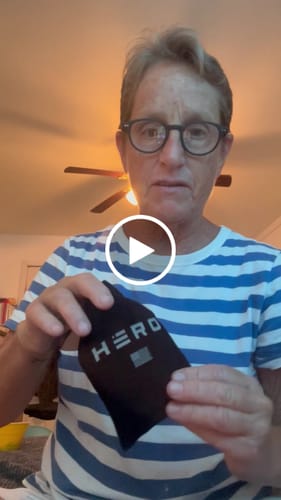 Customer video review of Never Surrender Barbed Wire Paracord Bracelet: Helps Pair Veterans With A Service Dog Or Shelter Dog