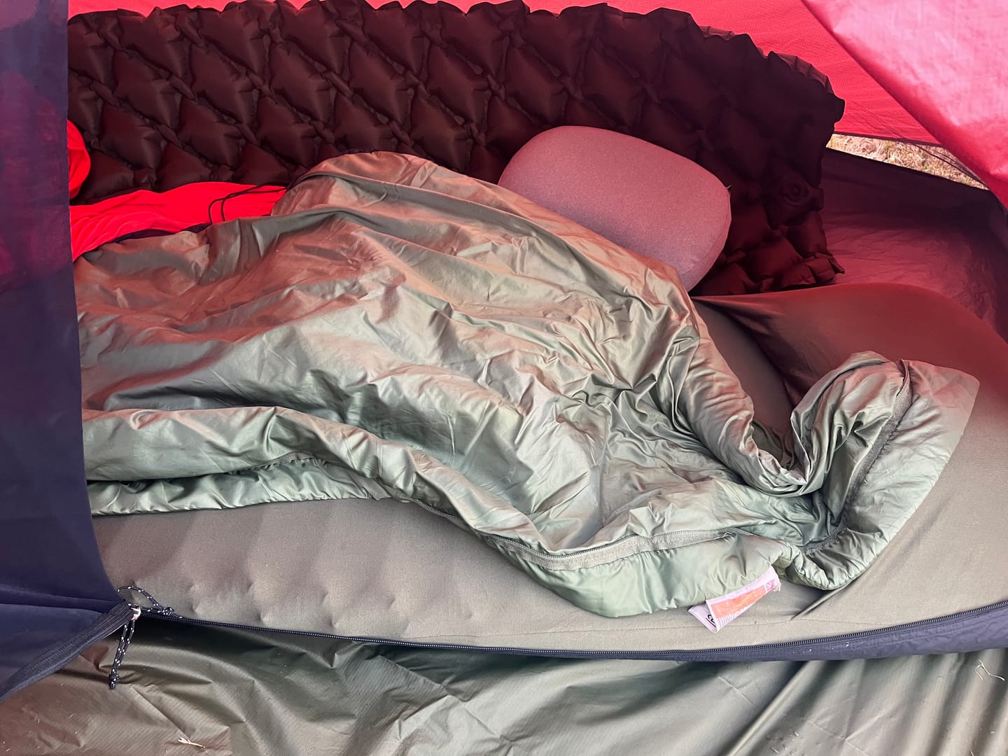 Customer photo review of Insulated Sleeping Mat (R4) Set