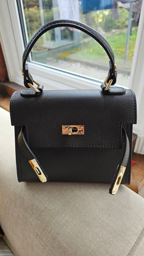 Customer photo review of Polly Top Handle Bag