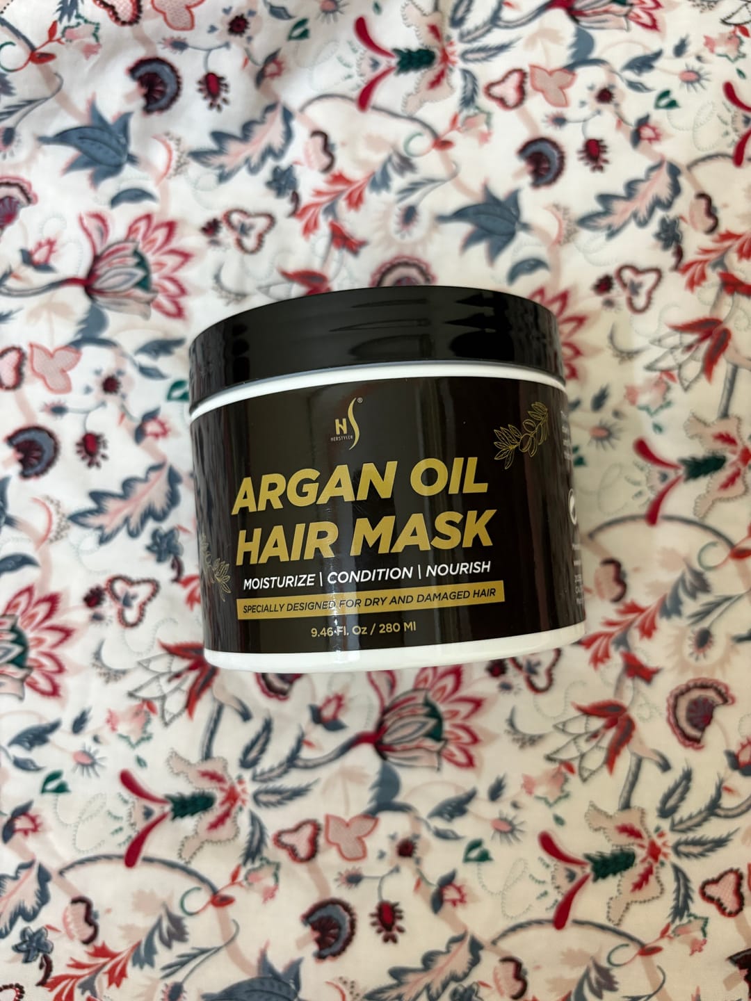 Customer photo review of Argan Oil Hair Mask