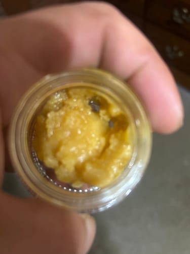 Customer photo review of Blueberry Kush THCA Crumble