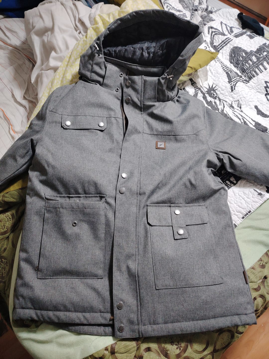 Customer photo review of Chaqueta Impermeable 3M Expedition Dark Gray (Hombre)