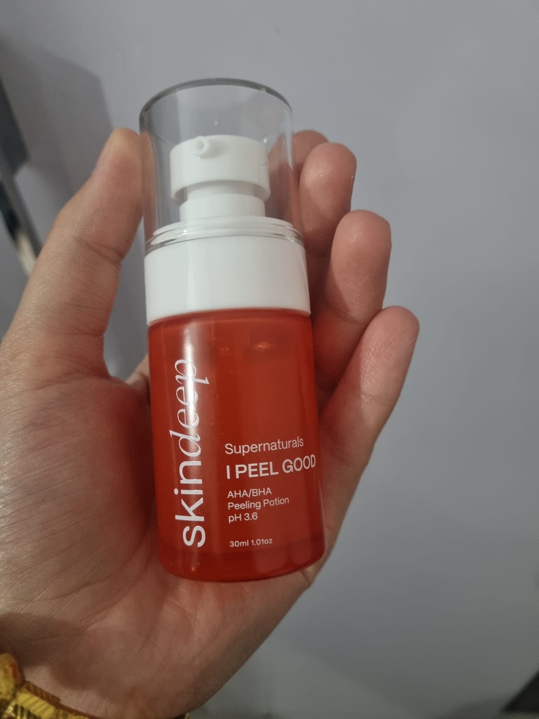 Customer photo review of I PEEL GOOD - AHA/BHA Peeling Potion
