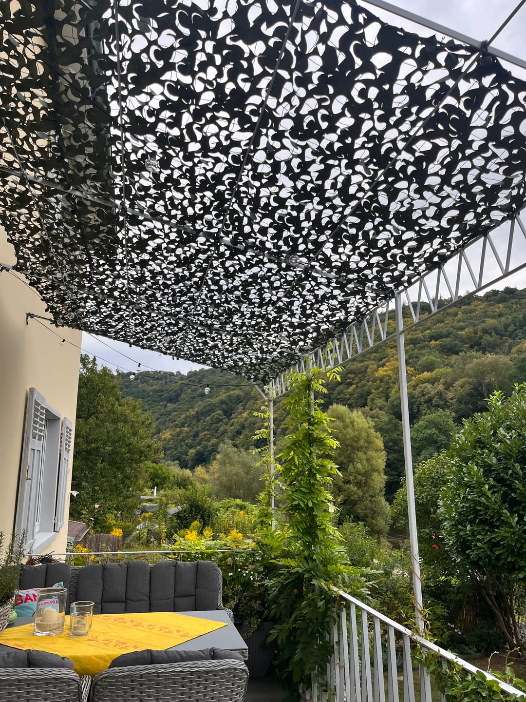 Customer photo review of Grün Tarnnetz