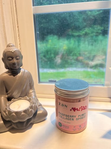 Customer photo review of Raspberry Punch Protein Spread