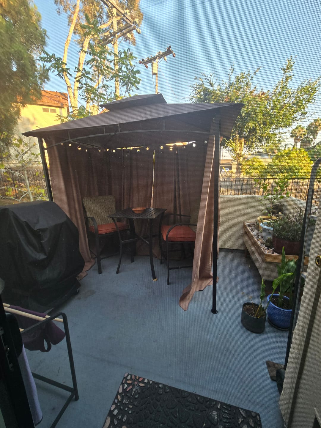 Customer photo review of Waterproof Grommet Top Patio Outdoor Curtain 1 Panel | Outdoor Standard
