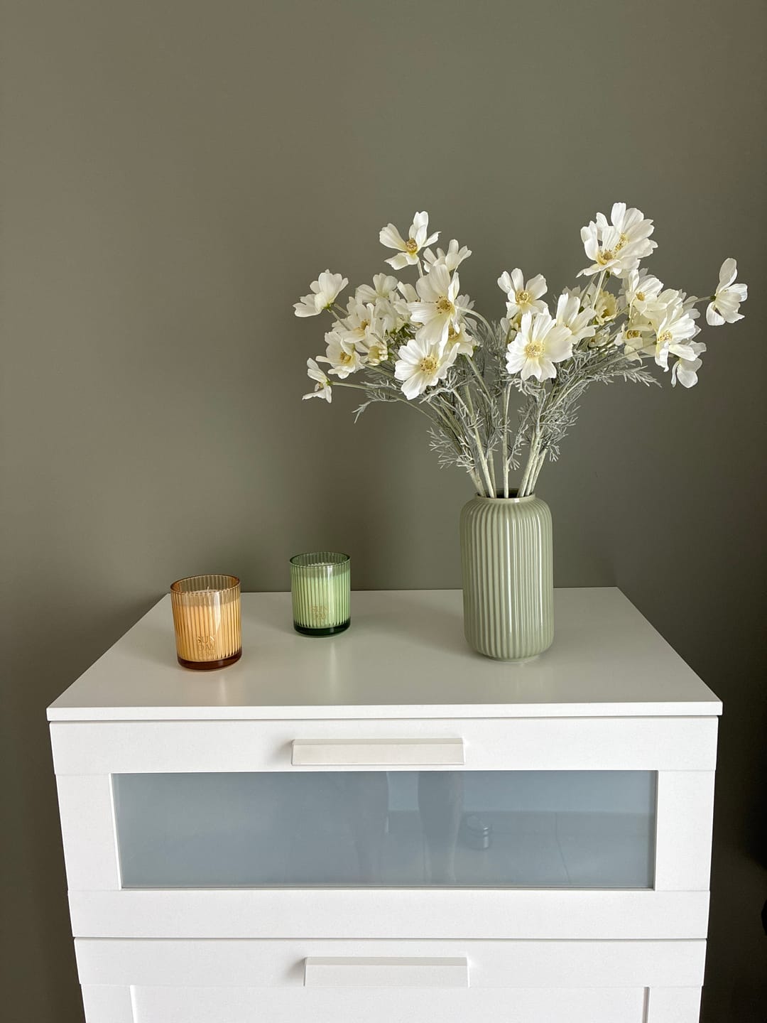 Customer photo review of Zijden Madeliefjes (10 stengels) - Wit