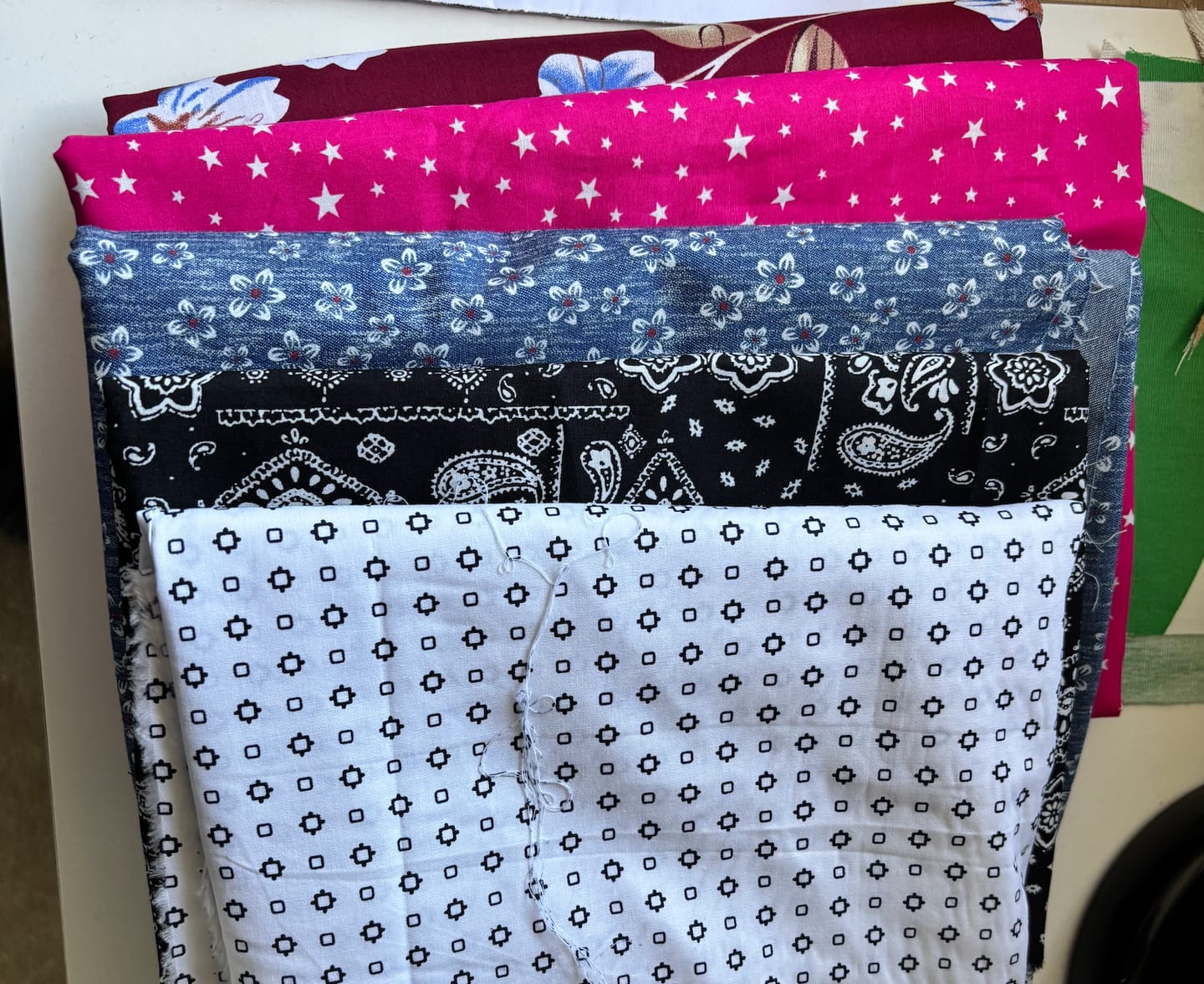 Customer photo review of Printed Cotton Remnants
