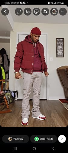 Customer photo review of Vortex Stacked Denim (Black)