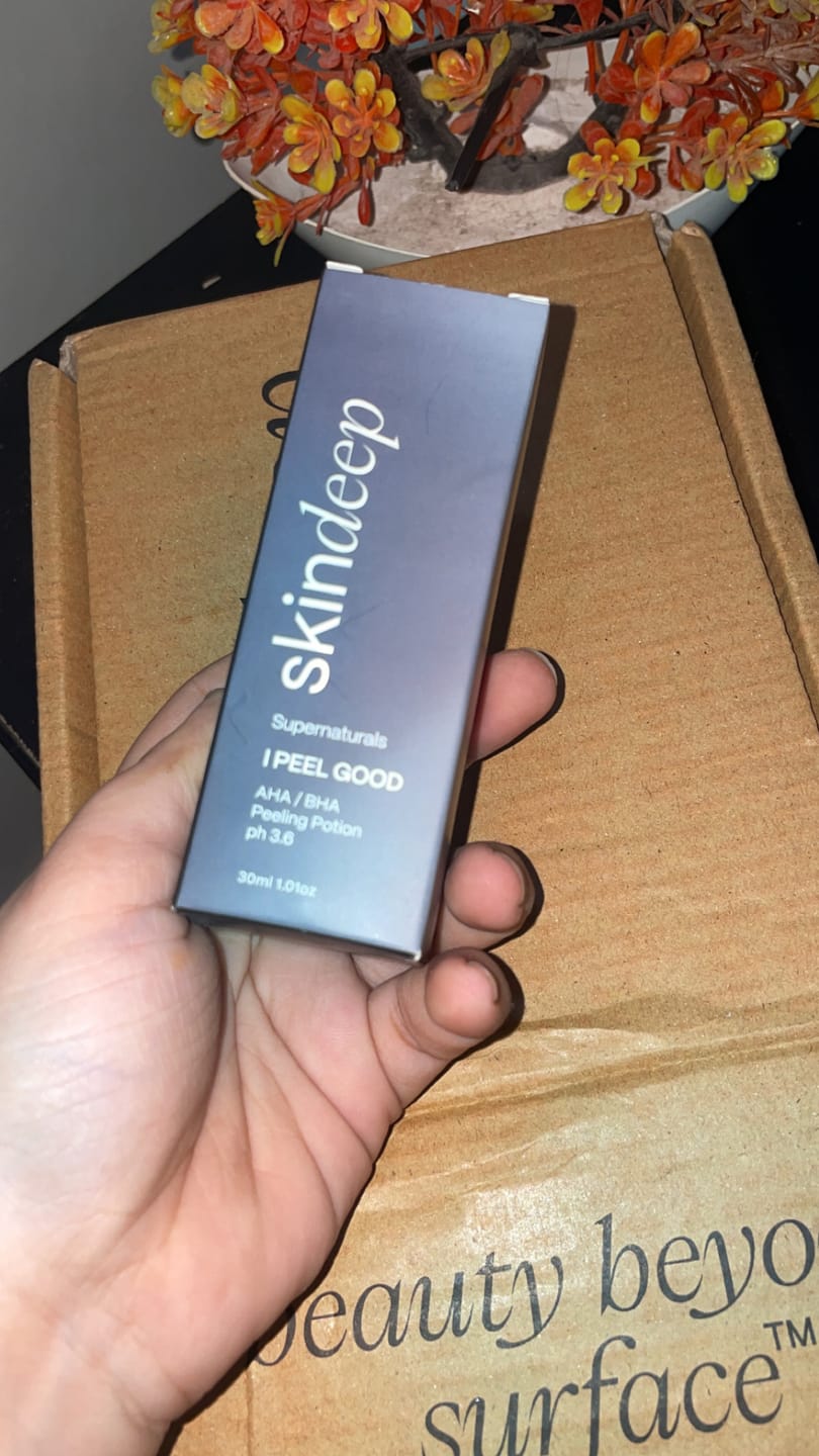 Customer photo review of I PEEL GOOD - AHA/BHA Peeling Potion