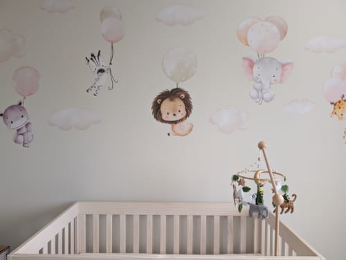 Customer photo review of Safari Animals with Balloons