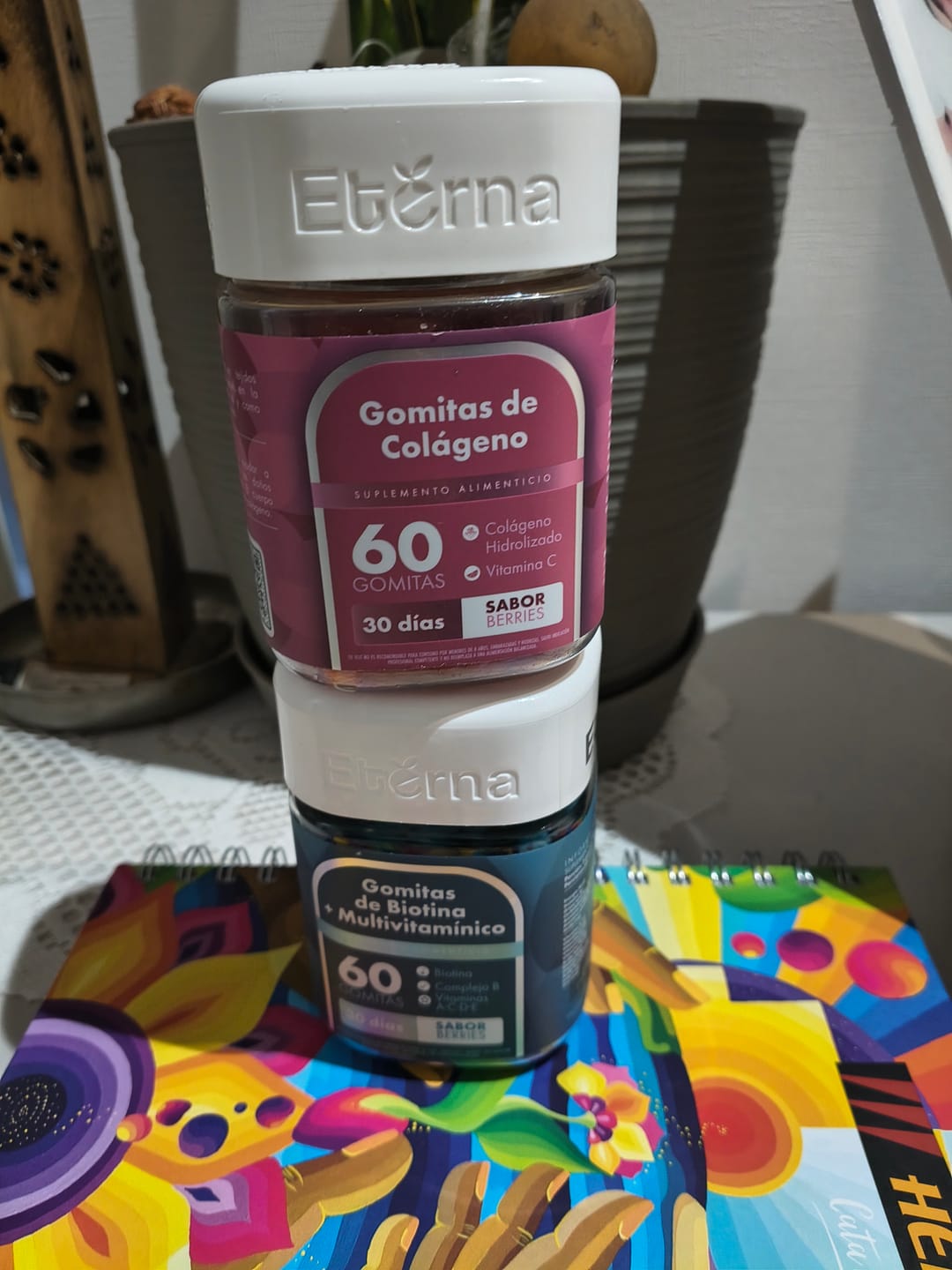 Customer photo review of Pack Biotina + Colágeno | Suscripción