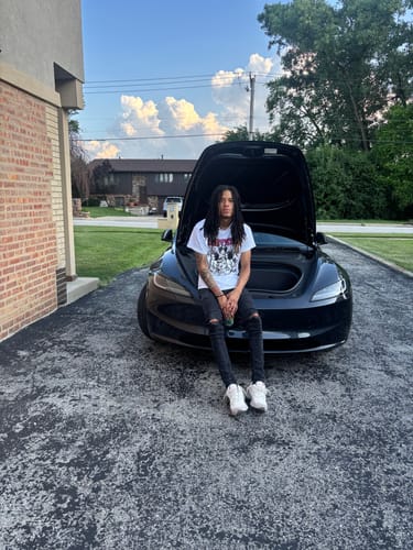 Customer photo review of Pink Collection DopeSkill T-Shirt Just Rich Graphic
