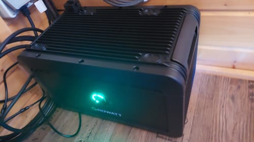 Customer photo review of Growatt Noah 2000 (2048 Wh) Balkonkraftwerk Speicher