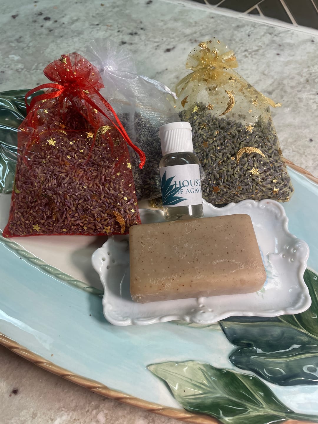 Customer photo review of Lavender Sachets