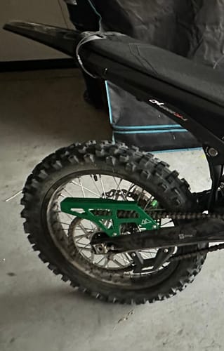 Customer photo review of PSM Premium Upper Chain Guard for Surron Ultra Bee