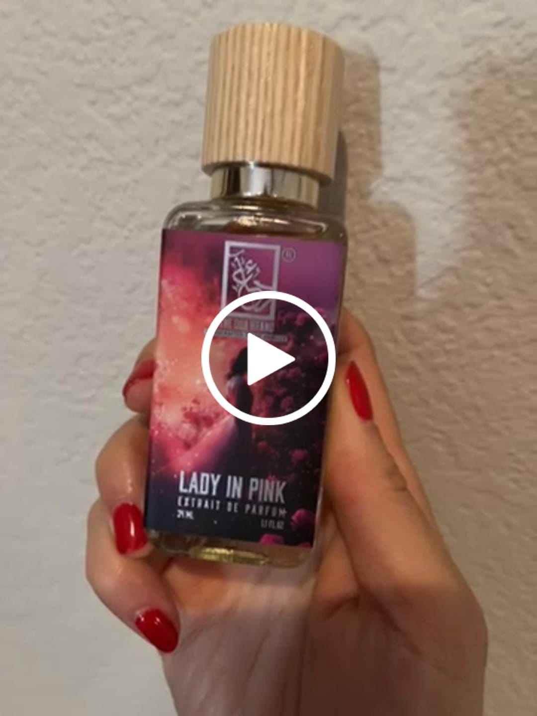 Customer video review of Lady in Pink