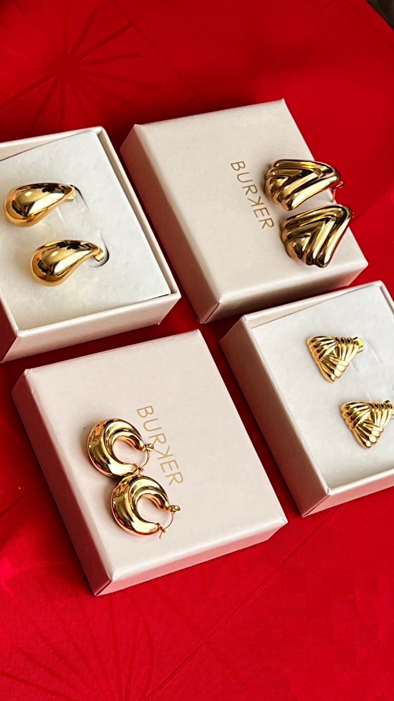 Customer photo review of Britt Earrings