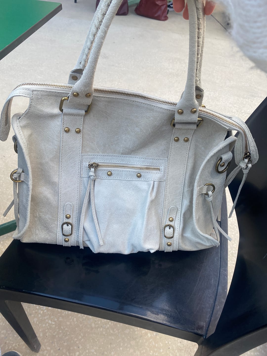 Customer photo review of It girl bag off white