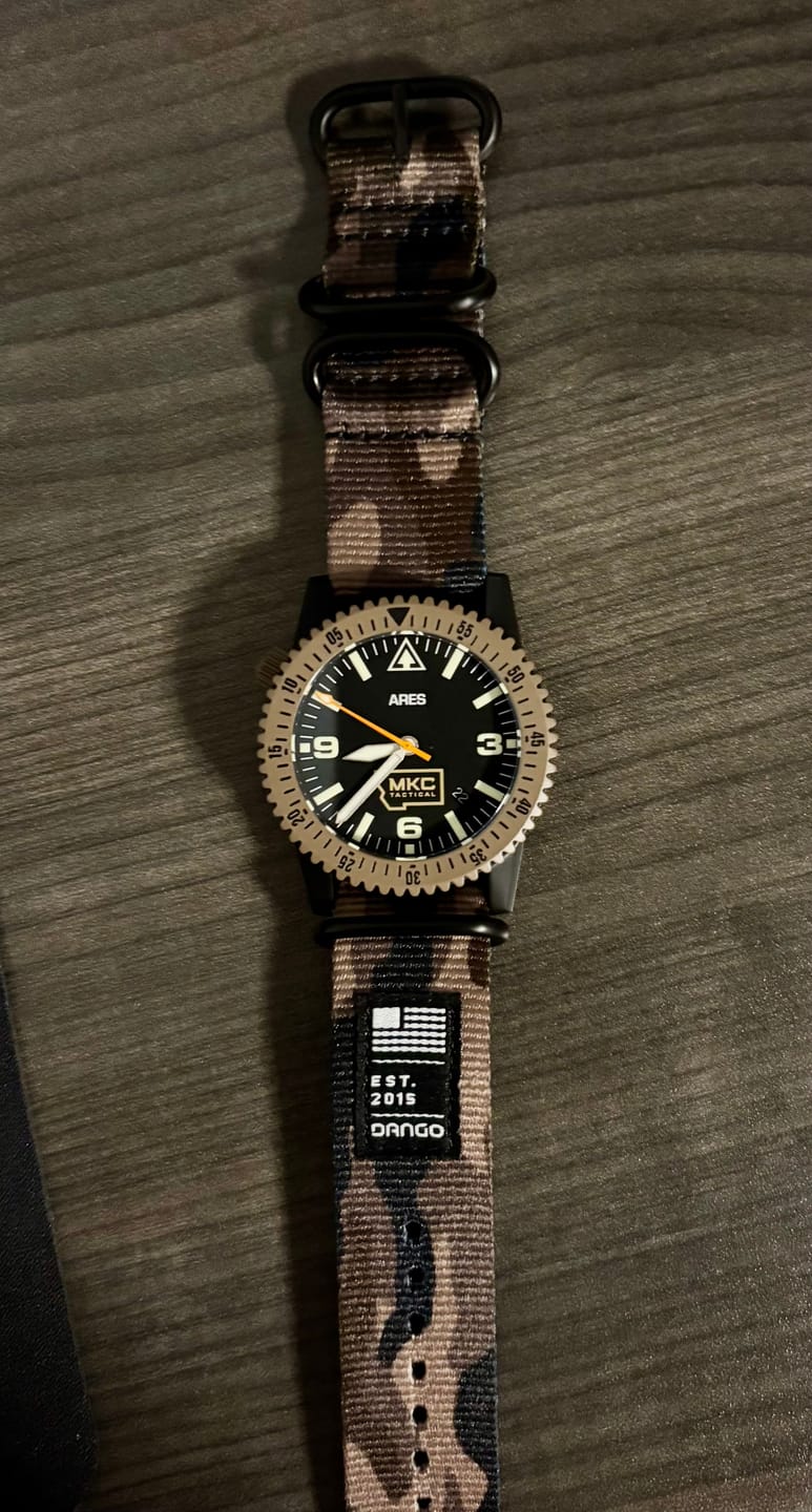 Customer photo review of ONE-PIECE DANGO NYLON WATCH STRAP