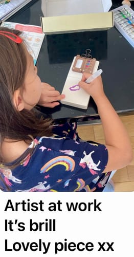 Customer photo review of Tobio's™ Watercolor Kit