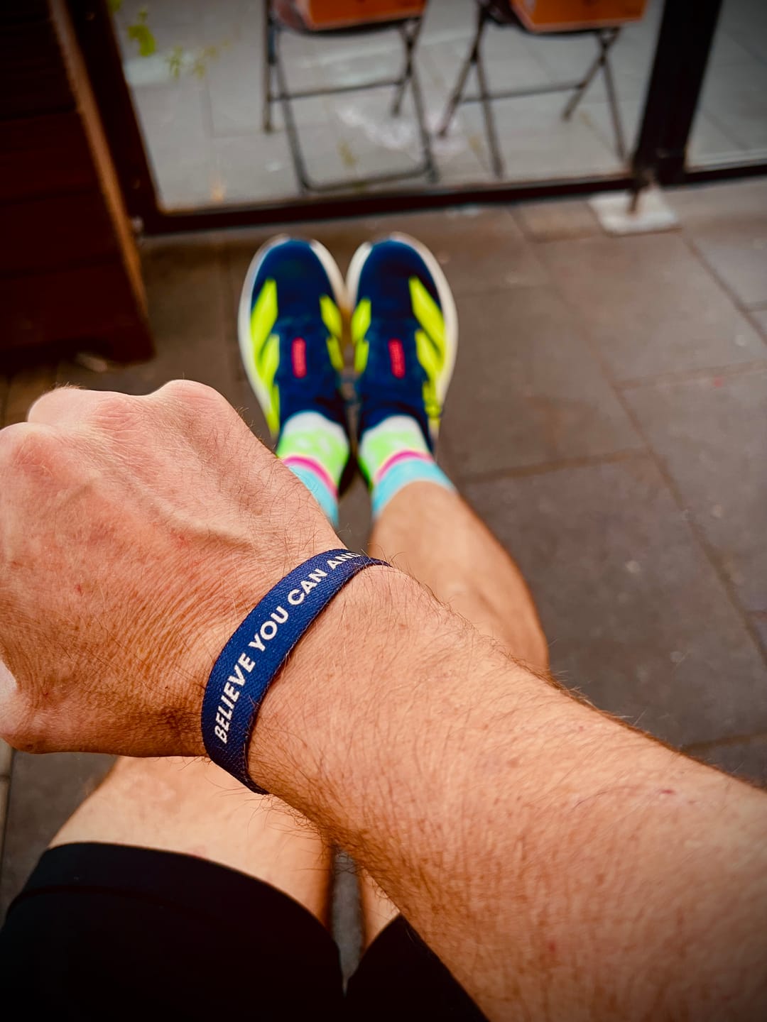 Customer photo review of Believe you can and you will - Elastisches Armband