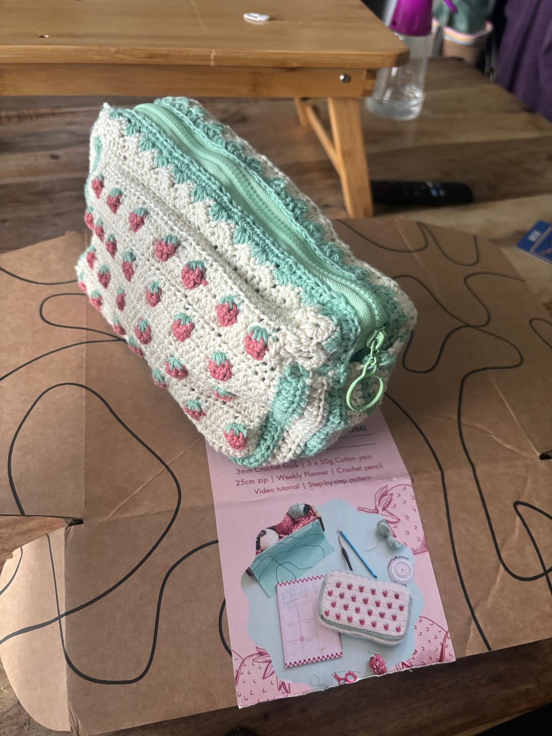 Customer photo review of Strawberry Fields Kit or Pattern
